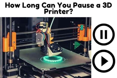 can you pause a 3d print and turn it off