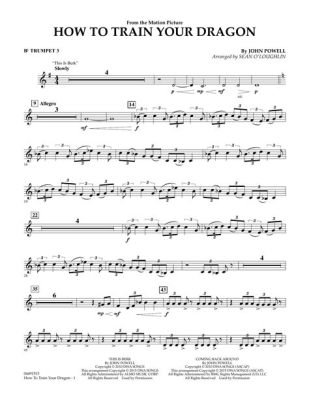 how to train your dragon trumpet sheet music: the art of balancing creativity and technique